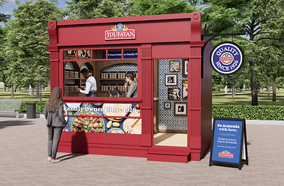 Toufayan Bakeries 100 Years Tour stops at retail locations, farm markets and events to celebrate with fans.