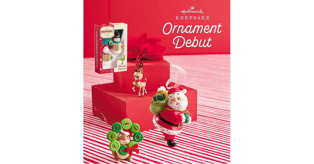 Hallmark's Annual Keepsake Ornament Debut Returns Oct. 10-18