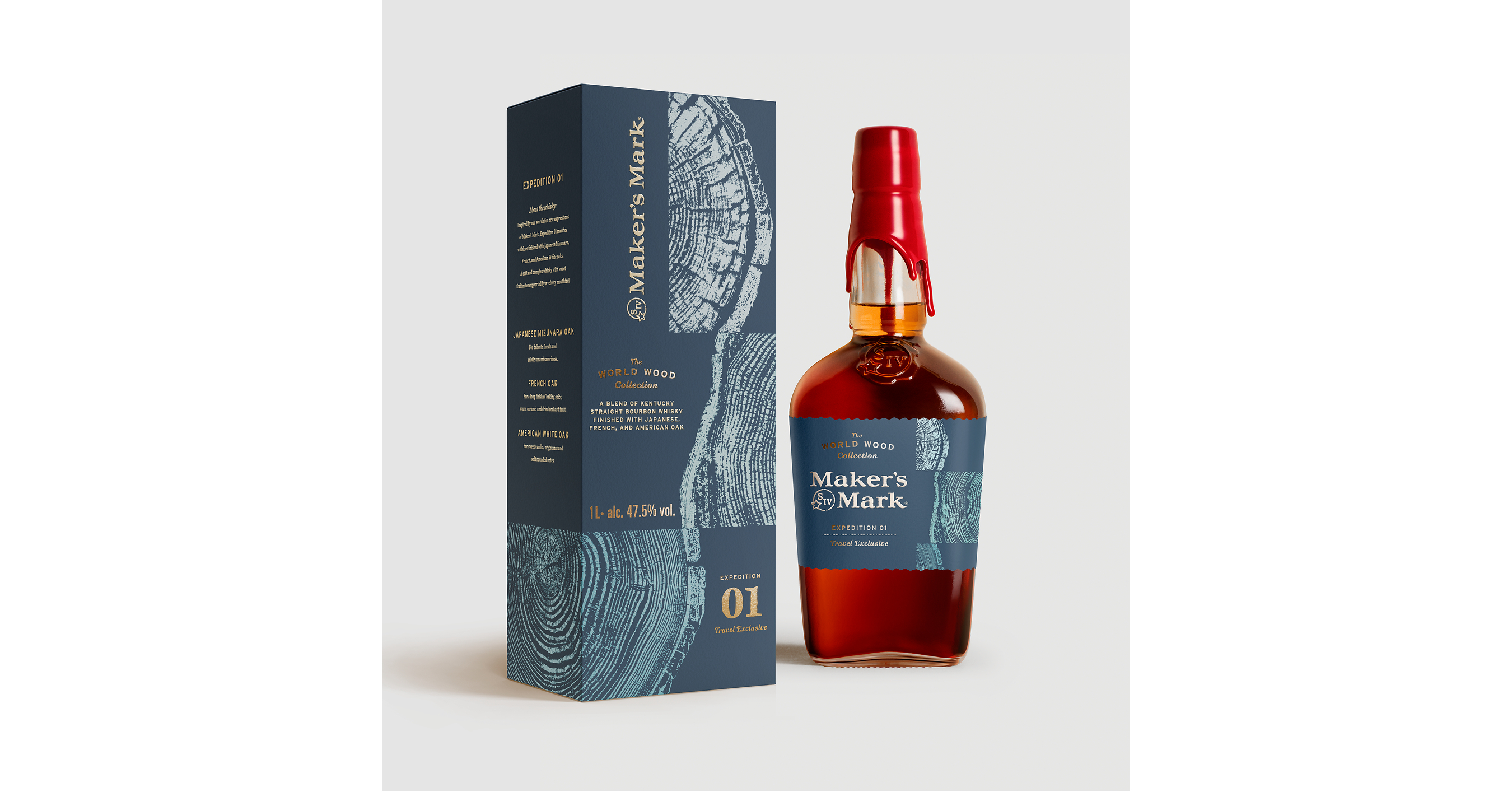 MAKER'S MARK GOES FURTHER FOR FLAVOR WITH ITS FIRST-EVER WHISKY FINISHED WITH JAPANESE MIZUNARA OAK STAVES