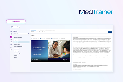 MedTrainer Launches RBT Certification Training To Help Behavioral Health Organizations Protect Payer Reimbursement