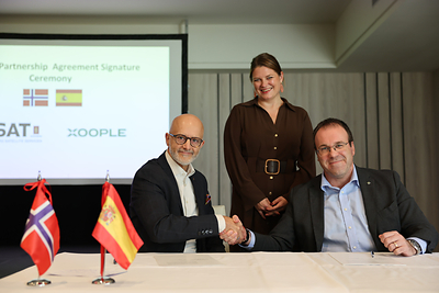KSAT and Xoople Partner on Ground Network for Xoople Constellation