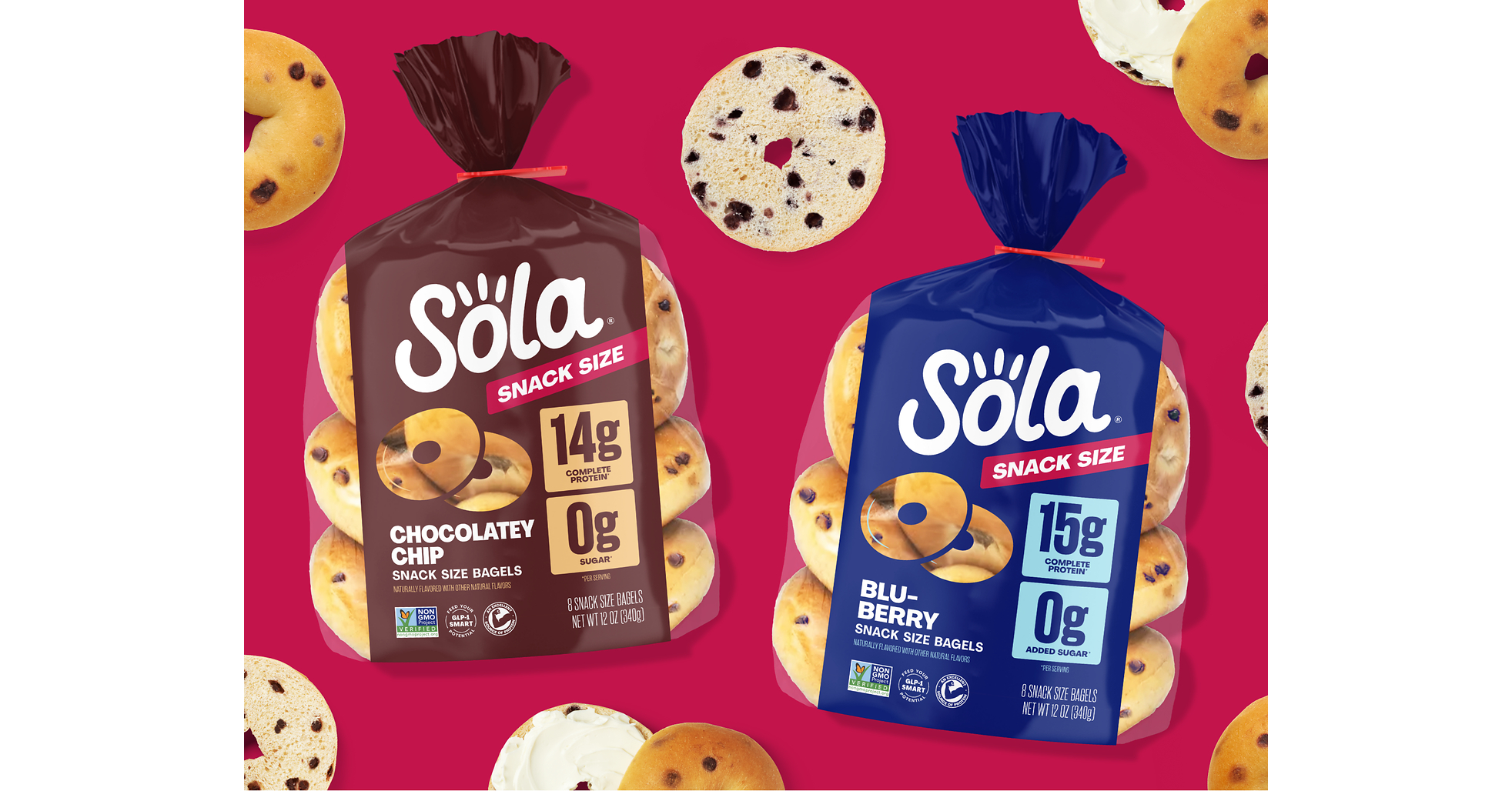 Sola Makes Bagels Snackable with New Snack Size Launch