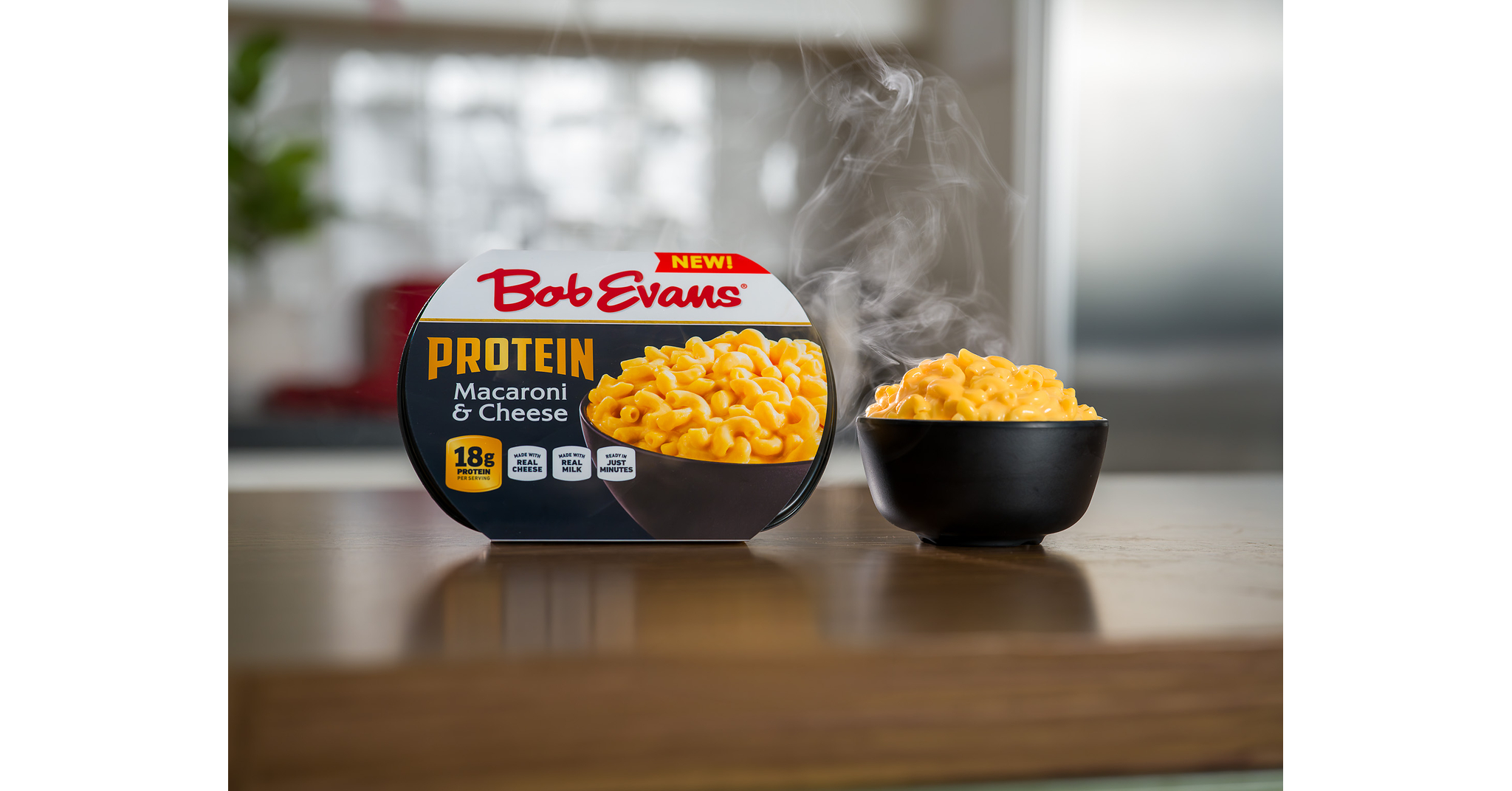 Less Prep. More Protein. Bob Evans® Introduces its First-Ever Protein Macaroni & Cheese