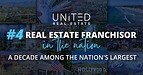 United Real Estate Recognized Among Largest U.S. Franchisors for 10th Consecutive Year