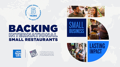 American Express and IDA Foundation Mark Five Years of Backing International Small Restaurants and Launch 2026 Applications