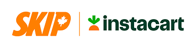 Skip and Instacart logo Skip and Instacart logo
