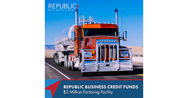 Republic Business Credit Provides $2 Million Factoring Facility to Fast-Growing Southern Diesel Delivery Company