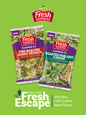 Fresh Express Makes Salad Something to Crave with Two Bold New Chopped Salad Kits