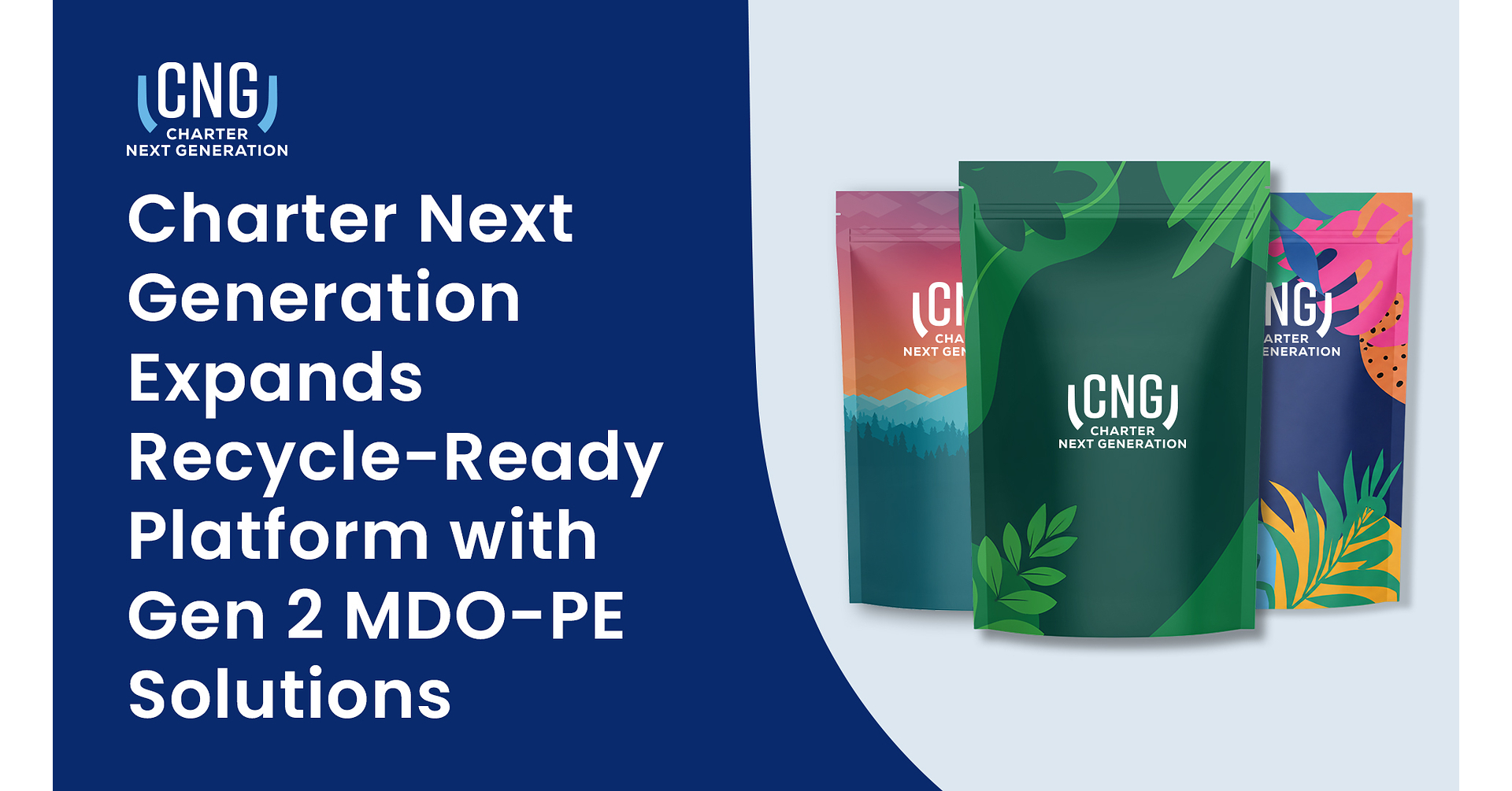 Charter Next Generation Expands Recycle-Ready Platform with Gen 2 MDO-PE Solutions