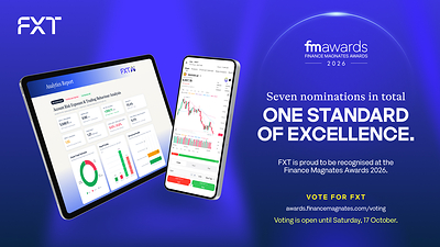 FXT: Nominated for 7 Finance Magnets Awards including Broker of the Year 2026