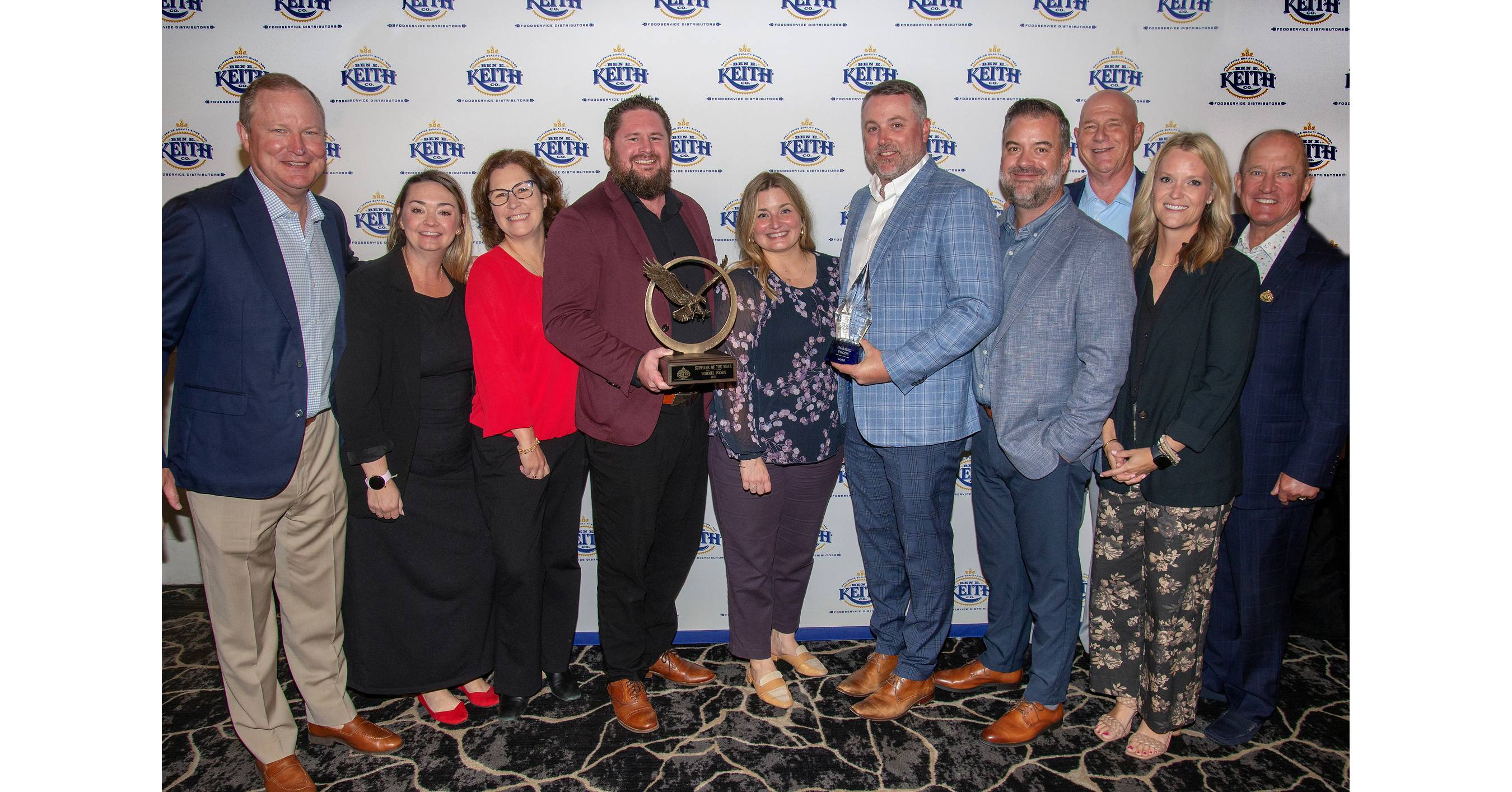 Ben E. Keith Company Awards Hormel Foods Supplier of the Year