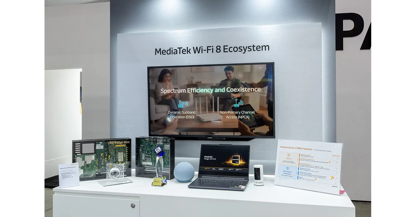 MediaTek Showcases Global Wi-Fi 8 Leadership with Filogic 8800 at Network X 2026