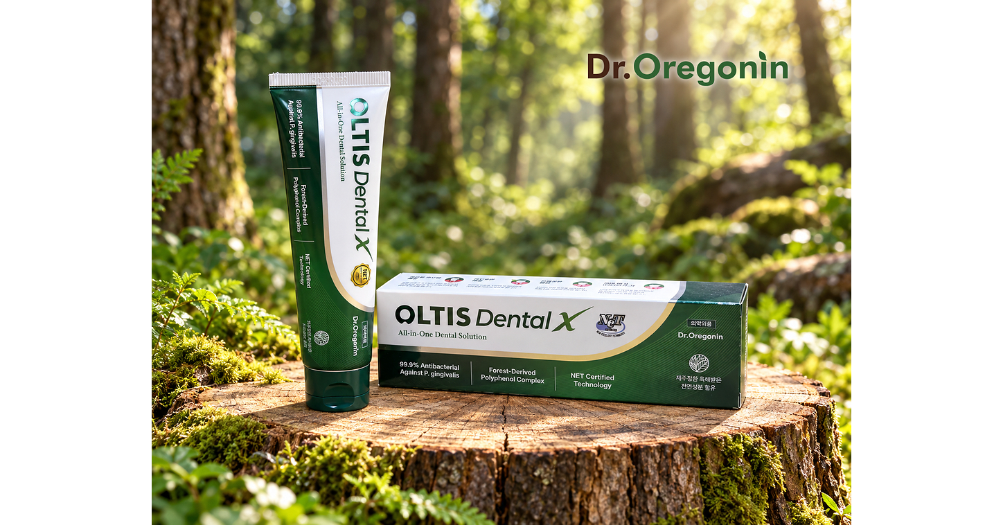 Dr. Oregonin Completes U.S. FDA Registration for OLTIS DENTAL-X, Unveiling Oral-Care Innovation Rooted in Trans-Pacific Alder Research