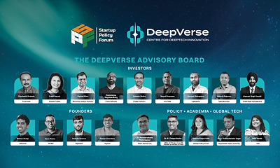 30 Investors, Founders and Policymakers join DeepVerse, Startup Policy Forum's Centre for DeepTech Innovation
