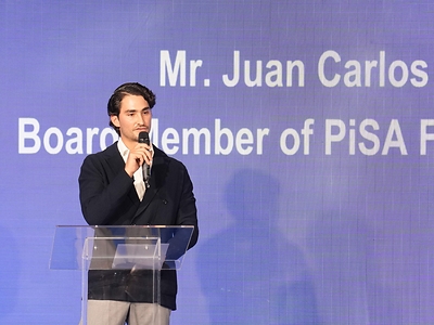 Mr. Juan Carlos Alvarez, Board Member of PiSA FARMACEUTICA delivered a speech