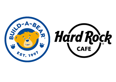 Build-A-Bear & Hard Rock Cafe Logos