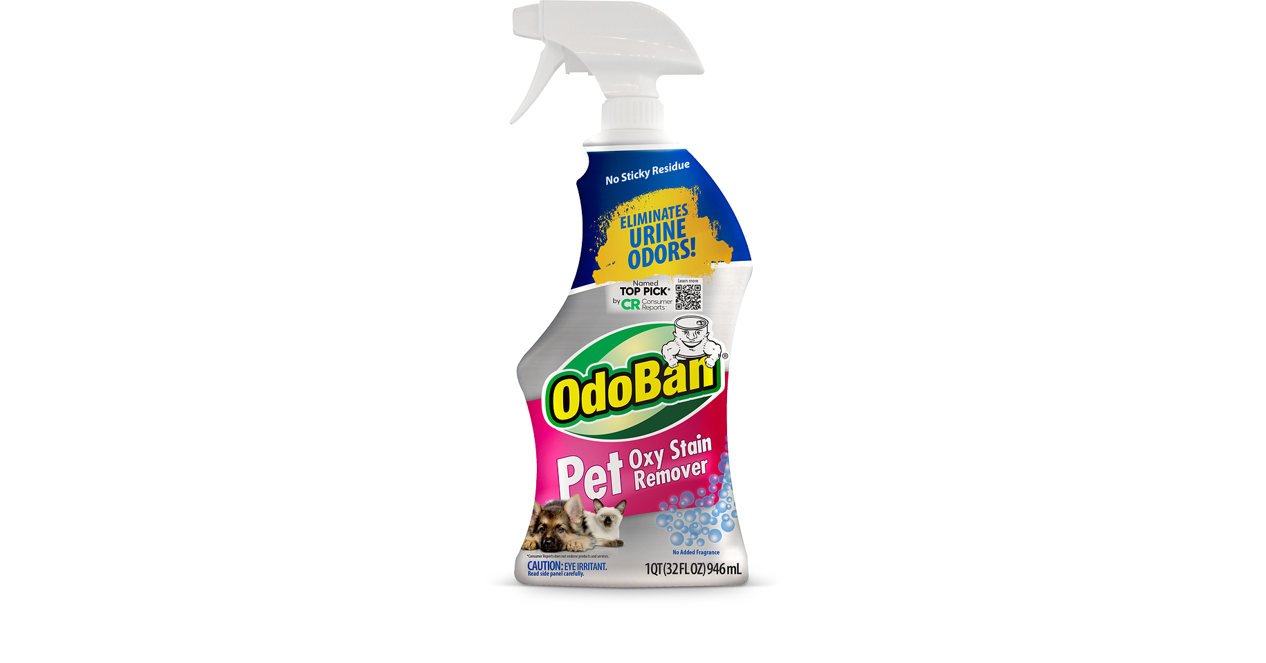 Consumer Reports Names OdoBan® Pet Oxy Stain Remover Its Top Pick for Pet Stains...