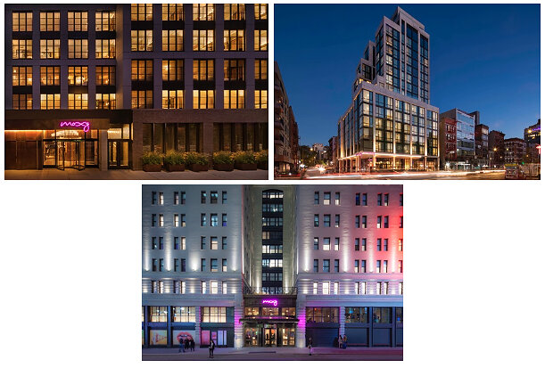 Trois hôtels Moxy NYC reconnus dans les prix Condé Nast Traveler