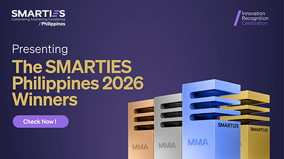 MMA Recognizes 2026 SMARTIES™ Philippines Winners: Celebrating Marketing Excellence Rooted in Business Impact MMA Recognizes 2026 SMARTIES™ Philippines Winners: Celebrating Marketing Excellence Rooted in Business Impact