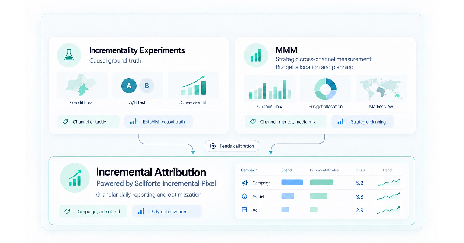 Sellforte Launches Incremental Pixel to Bring Causal Measurement to Daily Ecommerce Attribution