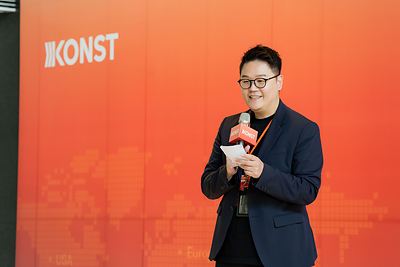 KONST 共同創辦人暨董事長 張永旭 Ben 。KONST 宣布完成3000萬美元B輪融資。 KONST 共同創辦人暨董事長 張永旭 Ben 。KONST 宣布完成3000萬美元B輪融資。