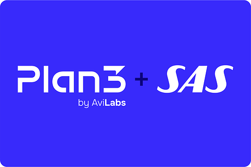 SAS Partners with Airline disruption management platform Plan3