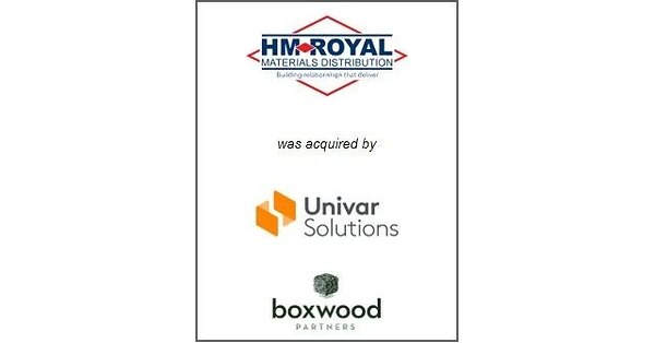 Boxwood Partners Advises H.M. Royal on Sale to Univar Solutions
