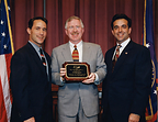 Blasingame named Small Business Journalist of the Year by the US Small Business Administration, Washington DC, 2002