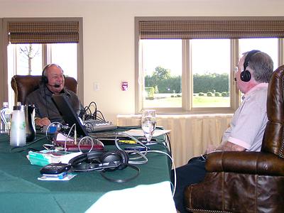Blasingame's live interview with Arnold Palmer at Bay Hill Club, Orlando, FL, 2011