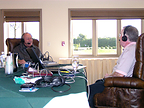 Blasingame's live interview with Arnold Palmer at Bay Hill Club, Orlando, FL, 2011
