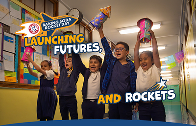 ARM & HAMMER™ Baking Soda will celebrate its third annual Baking Soda Rocket Day on October 8, bringing students together for a nationwide celebration of hands-on STEAM (Science, Technology, Engineering, Arts, and Math) learning, exploration and discovery. 