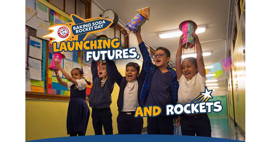ARM & HAMMER™ BAKING SODA ROCKET DAY BLASTS OFF FOR YEAR THREE, INSPIRING THE NEXT GENERATION OF INNOVATORS