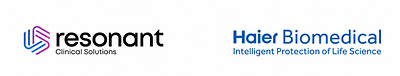 Resonant-Haier Biomedical Partnership Logo Lockup