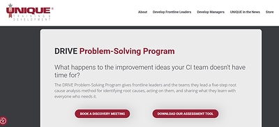 Unique Training & Development Launches DRIVE Program to Empower Frontline Workers and Expand Manufacturing Problem-Solving Capacity