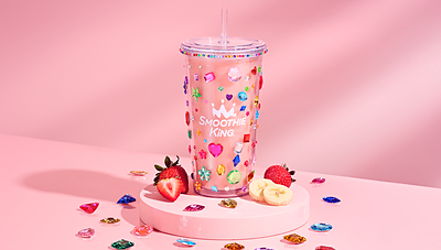 Protein Gets Bedazzled: Smoothie King Launches the Delicious &amp; Nutritious Pretty, Pretty Protein Smoothie in a Limited-Edition Bedazzled Cup
