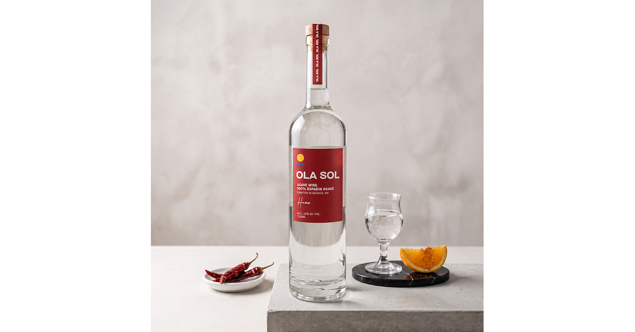 Ola Sol Introduces Humo, a 100% Agave Wine with the Smoke and Structure of Mezcal, and Partners with Union Beer/Blueprint Spirits in New York