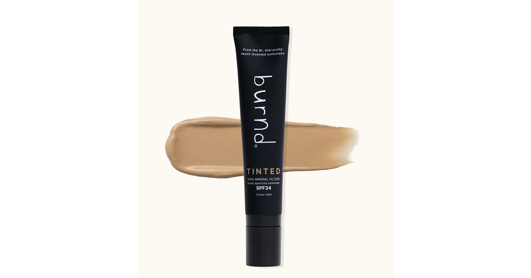 burnd Launches Tinted SPF 34, a 100% Mineral Sunscreen Formulated With Photolyase