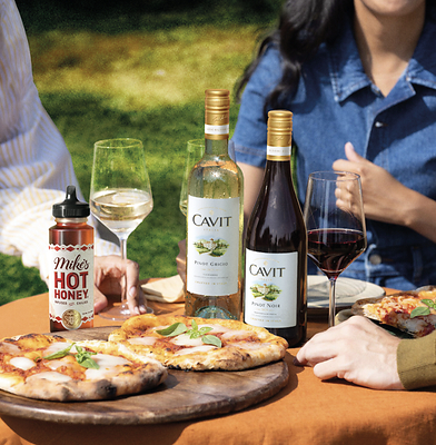 CAVIT WINES AND MIKE’S HOT HONEY TEAM UP TO CELEBRATE NATIONAL PIZZA MONTH