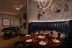The Algonquin Round Table with New Hirschfeld Mural, Photo Credit: Michael Kleinberg