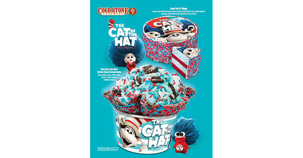 Cold Stone Creamery Unleashes Fantastical New Treats Inspired by Warner Bros. Pictures Animation's Upcoming The Cat in the Hat