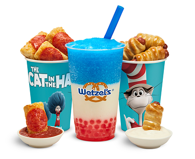 Wetzel's Pretzels Takes Guests on Flavor Filled Adventure with New Drink in Partnership with Warner Bros. Pictures Animation's The Cat in the Hat
