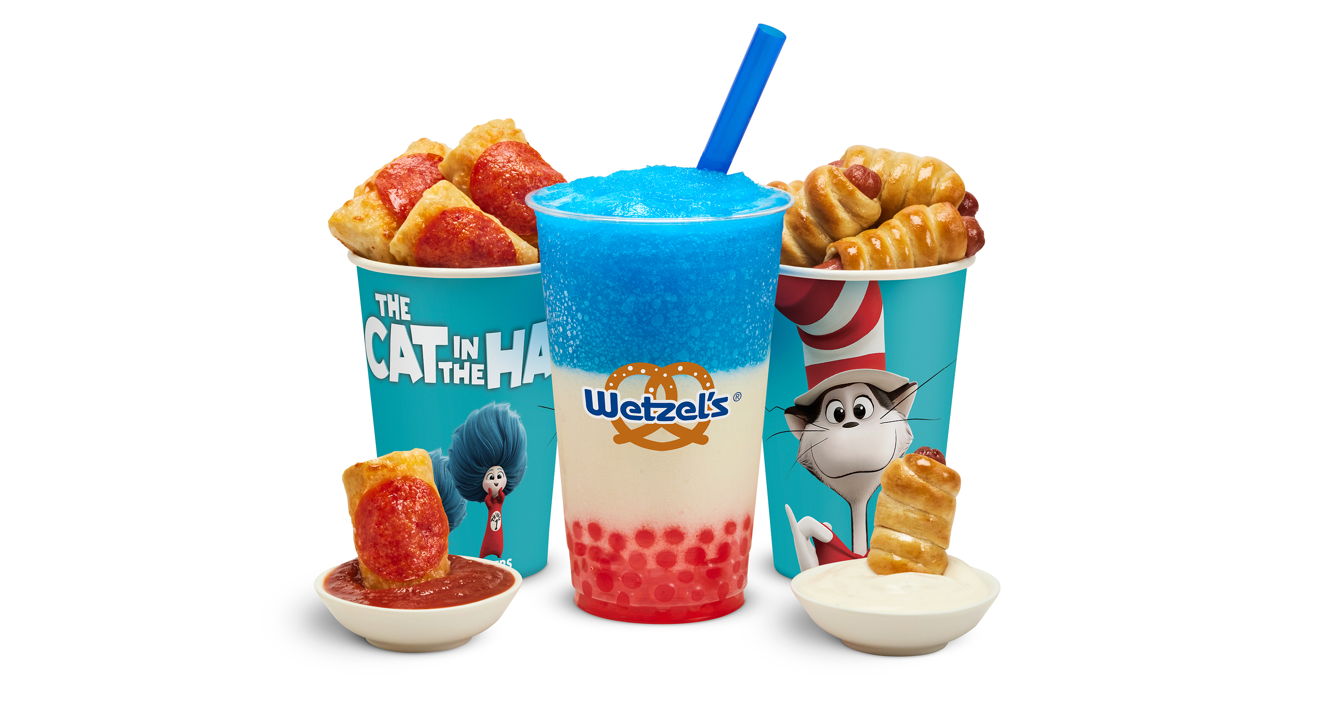 Wetzel's Pretzels Takes Guests on Flavor Filled Adventure with New Drink in Partnership with Warner Bros. Pictures Animation's The Cat in the Hat