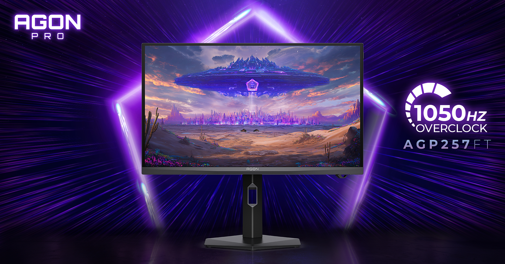 AGON Unveils OC1050Hz Gaming Monitor Delivering Millisecond Fluidity AGON Unveils OC1050Hz Gaming Monitor Delivering Millisecond Fluidity