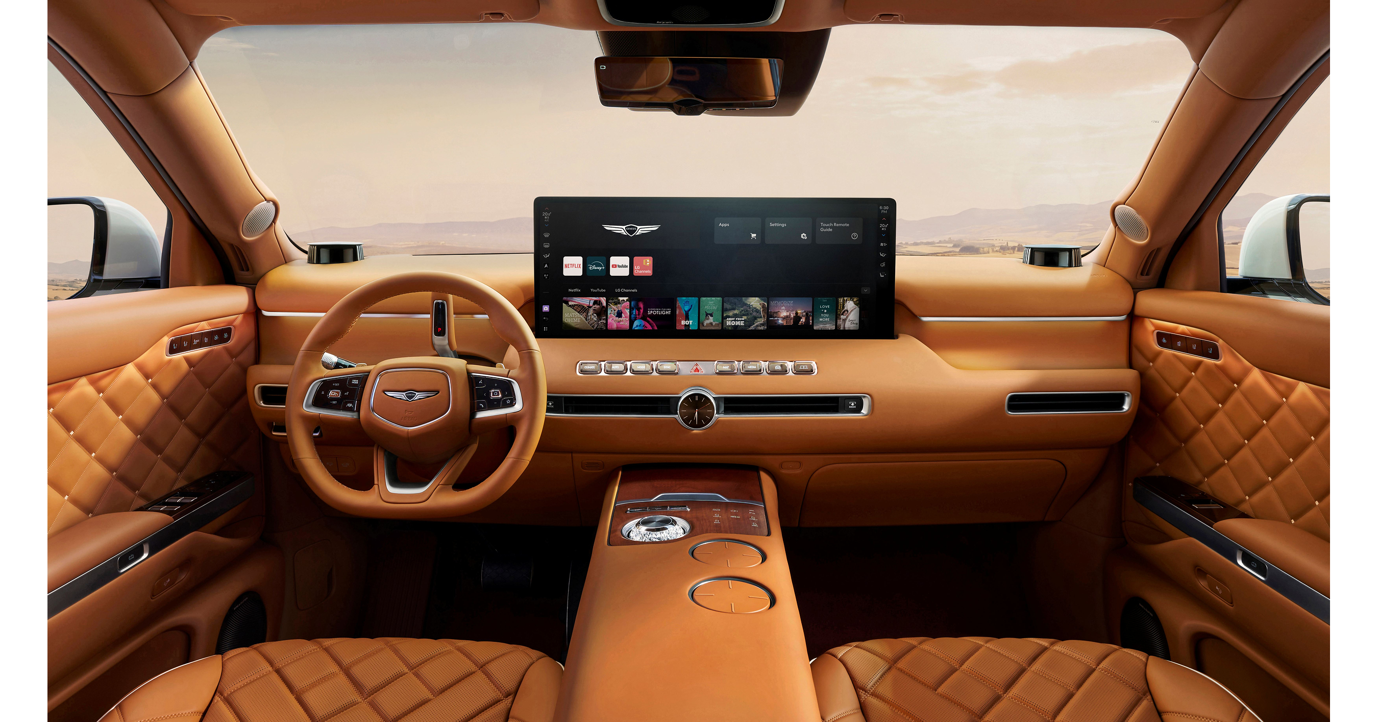 LG ELECTRONICS BRINGS INTEGRATED NEXT-GENERATION VEHICLE SOLUTIONS TO GENESIS GV90 LG ELECTRONICS BRINGS INTEGRATED NEXT-GENERATION VEHICLE SOLUTIONS TO GENESIS GV90