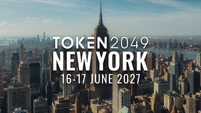 TOKEN2049 New York takes place on 16–17 June 2027 TOKEN2049 New York takes place on 16–17 June 2027