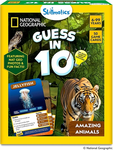 Skillmatics Guess in 10 National Geographic 
