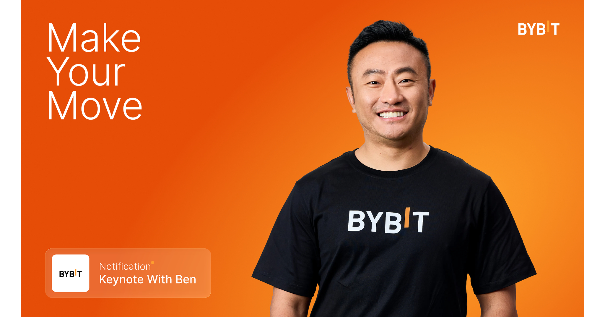 One Platform for Every Move in Finance: Bybit CEO Ben Zhou to Deliver Global Keynote on Oct. 13