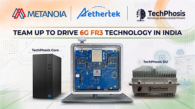 भारत में 6G FR3 तकनीक को बढ़ावा देने के लिए Metanoia, Aethertek और TechPhosis ने हाथ मिलाया