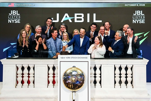 Jabil at the NYSE on October 6 This image opens in the lightbox