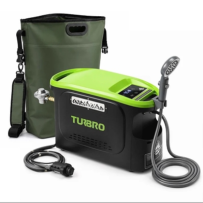 TURBRO Brings Hot Water Anywhere With New Rotorua WH-34K Portable Outdoor Water Heater